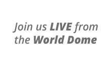 Join us LIVE from the World Dome