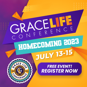 small image thumbnail of a promotion for the GraceLife conference with the words ‘free event’ ‘register now’