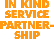 In kind service partnership