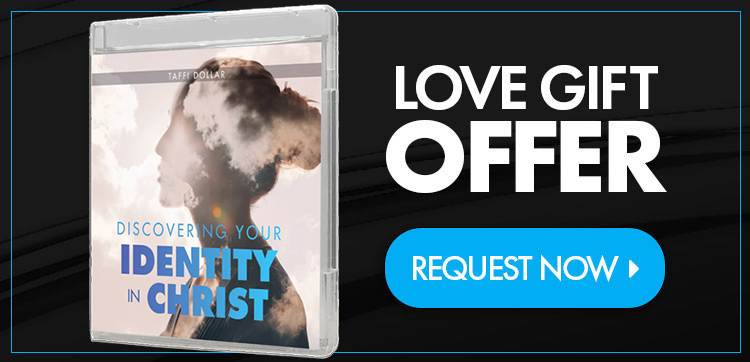 Display of Keys to Godly Living message with words “LOVE GIFT OFFER”