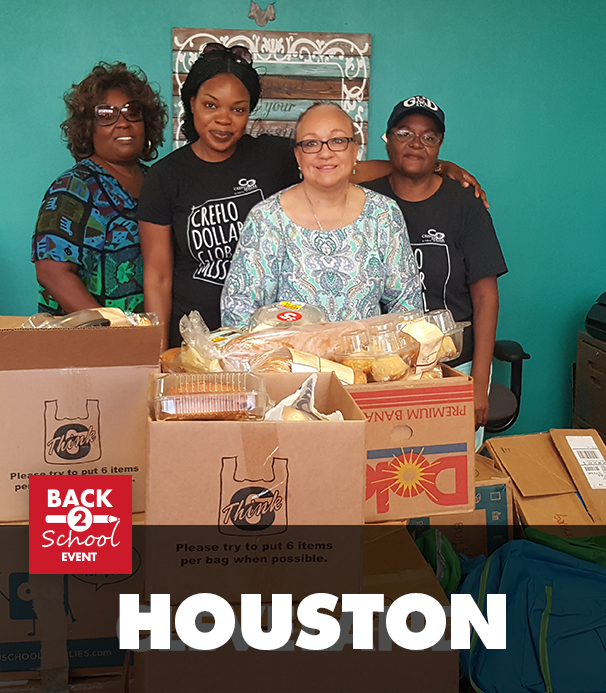 Houston 2018 - Back to School outreach